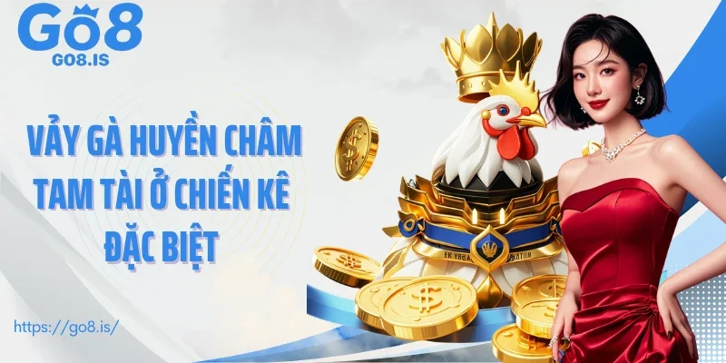 Vảy gà huyền châm tam tài ở chiến kê đặc biệt 